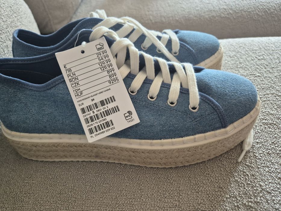 Espadrile Tenisi Hm mar 39