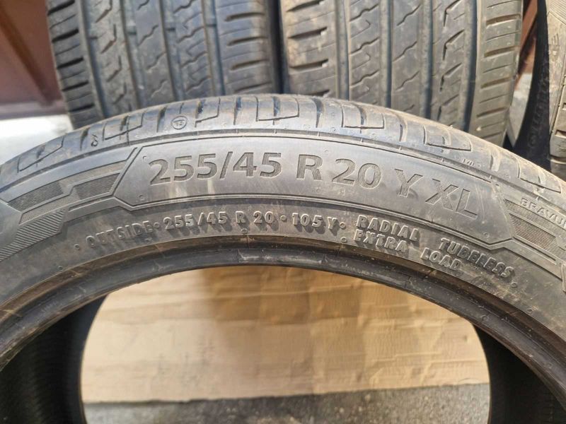 4 anvelope de vara Barum R20 255/45 DOT4624