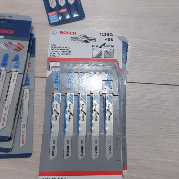 Pânze bosh fierastrau pendular