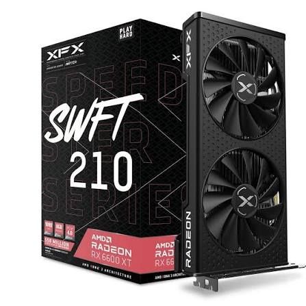 Видеокарта Rx 6600 Speedster SWFT 210, 8 GB