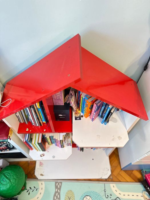 Къща за книги, кукли, библиотека, етажерка