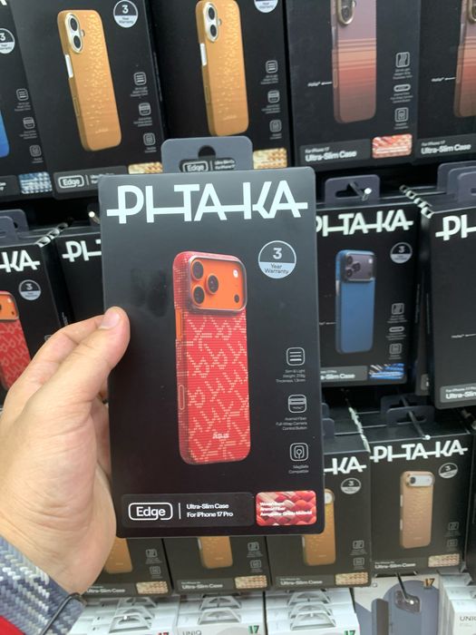 17pro max/ 17 pro uchun PITAKA orginal case