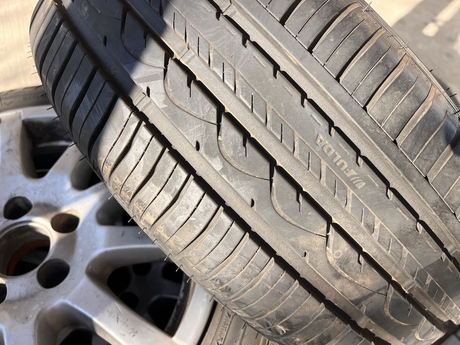 Vand roti volkswagen cu cauciucuri noi fulda 195/50 R15