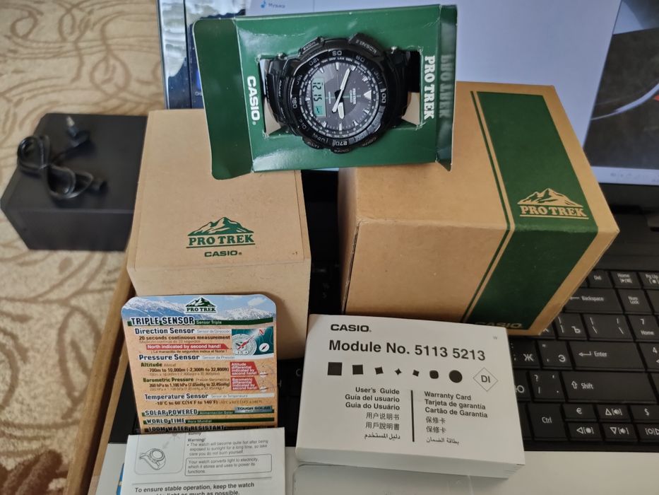 Продам часы Casio PRG-550-1A1ER