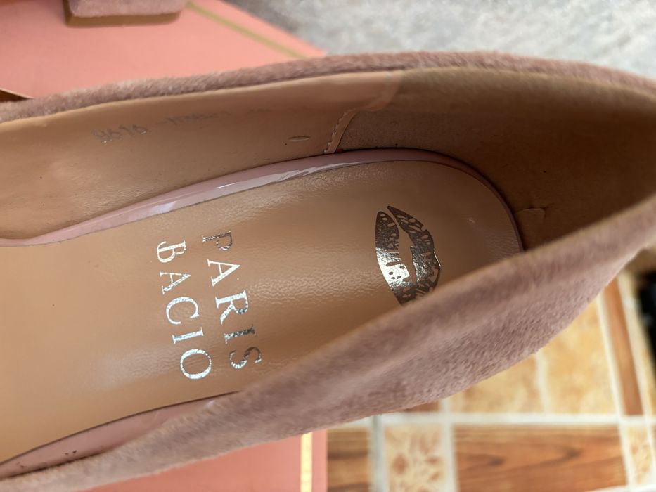 Туфли замша 38рр