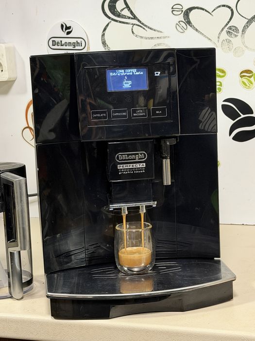 Кафемашина кафе автомат delonghi perfecta touch с гаранция
