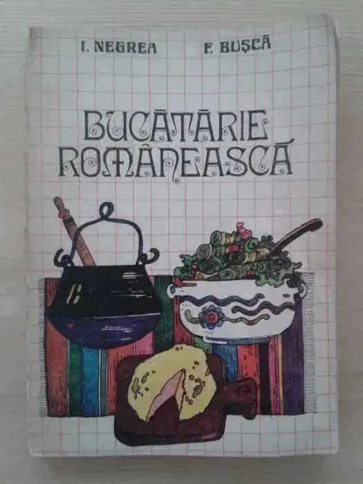 Carte veche de Bucate romaneasca an 1985