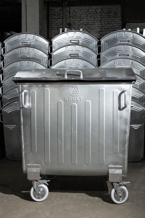 евро контейнер для ТБО, бак для мусора