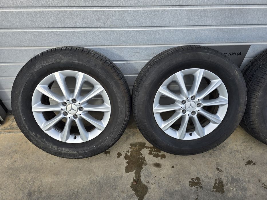 18 цола джанти 5x112 от MERCEDES ML с гуми 265/60/18 MICHELIN