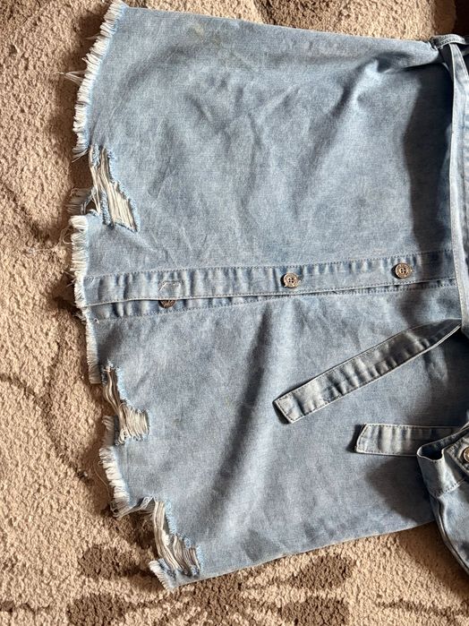 Rochița -sarafan casual denim fete 15-16 ani