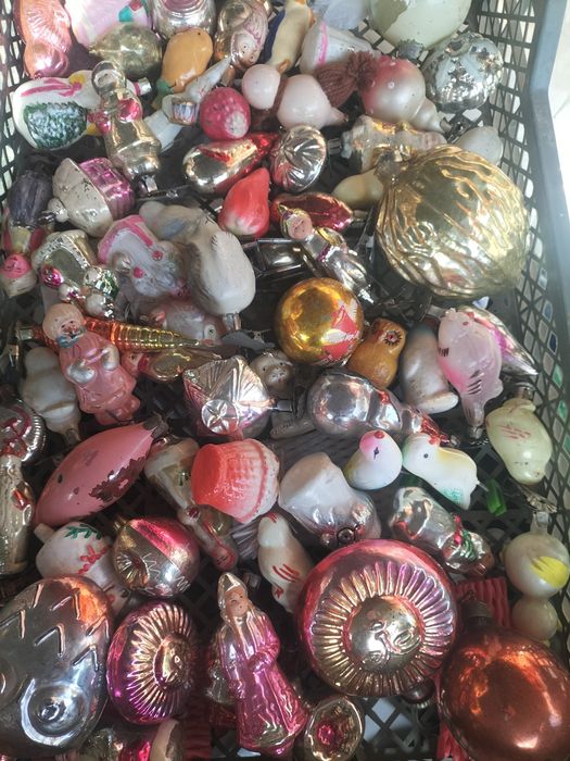 Советский ёлочные игрушки