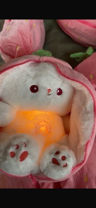 Дышащий зайчик, мягкая игрушка тренд