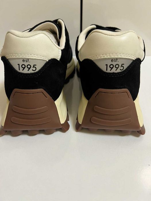 Нови мъжки маратонки LIU JO - BLACK/OFF WHITE в черно, 43