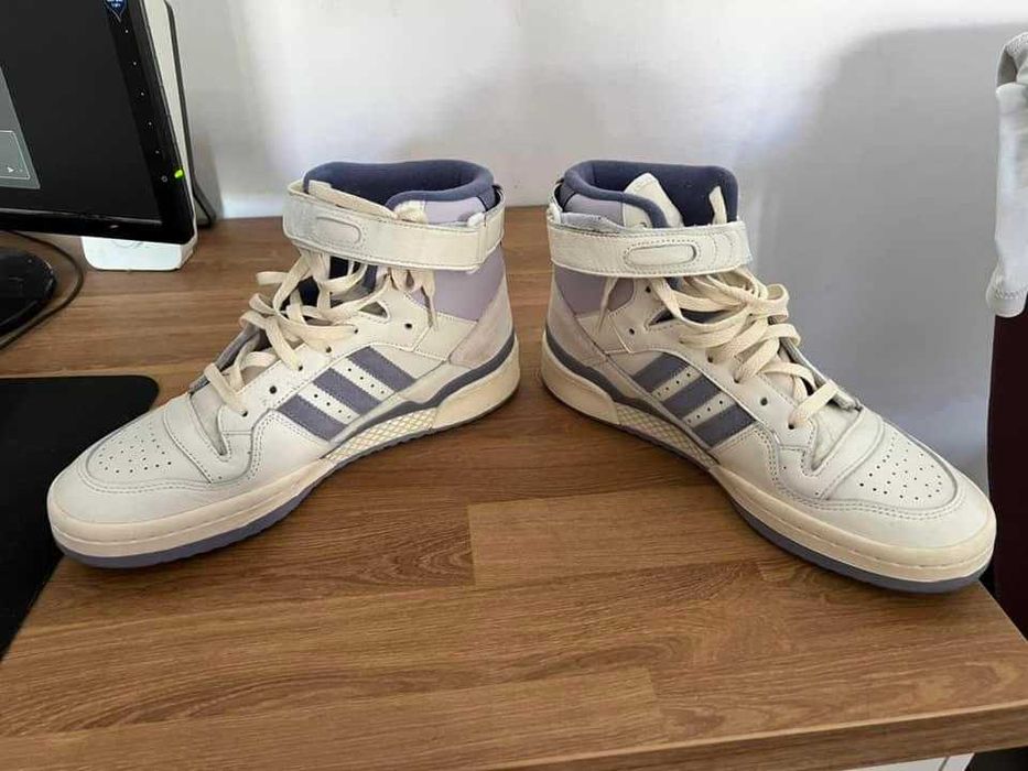 Adidas Forum 84 Hi Silver Violet