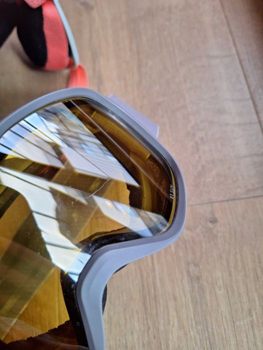 Ски/сноуборд каска и маска за момиче