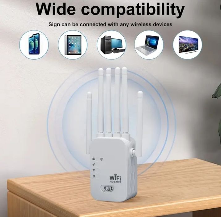 Repeater Amplificator Semnal Wifi Dual Band Router Extender 1200mbs