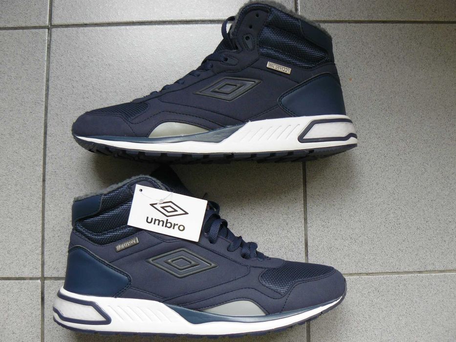 Ghete Barbati UMBRO REDHILL MID WP Noi,Originali, Albastru,Marime 44,5