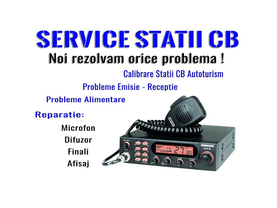 Service reparatii optimizări stații cb aparatura electronică
