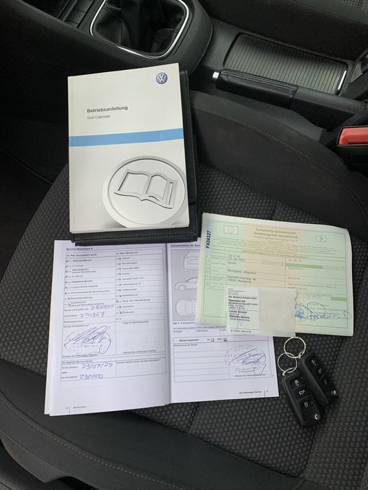 Vw golf 6 cabrio Life Bluemotion