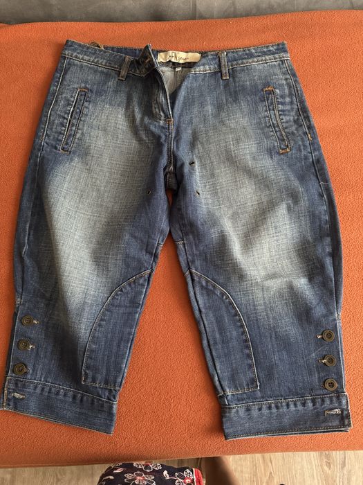 Бриджи женские джинсовые