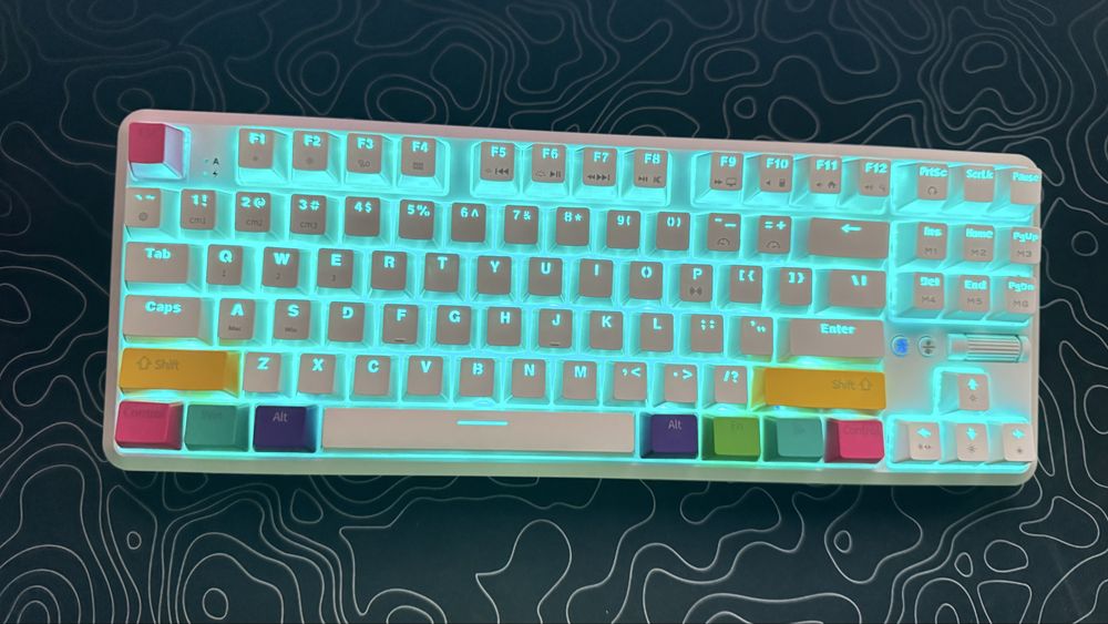 Клавиатура Ajazz K870T + Мышка Logitech G102 в подарок!