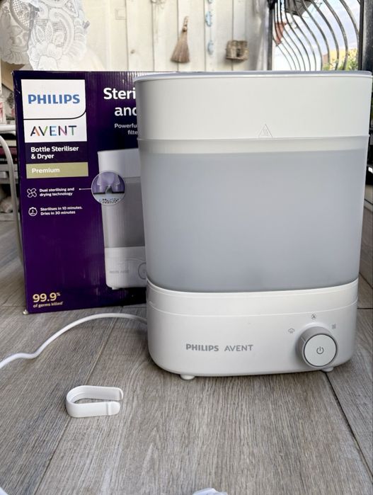 PHILIPS AVENT SCF293/00 електрически стерилизатор Premium с функция изсушаване
