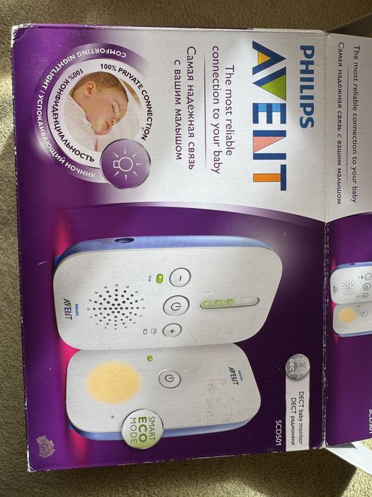 Бебефон Philips Avent DECT SCD 501