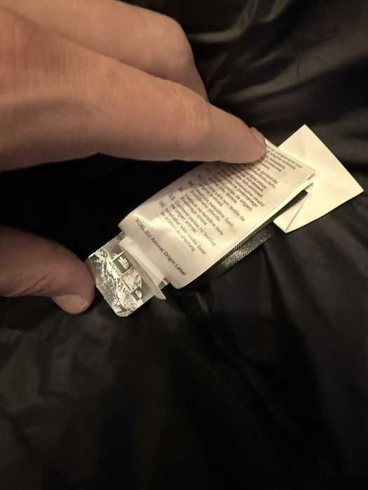 The North Face cropped pufffer яке