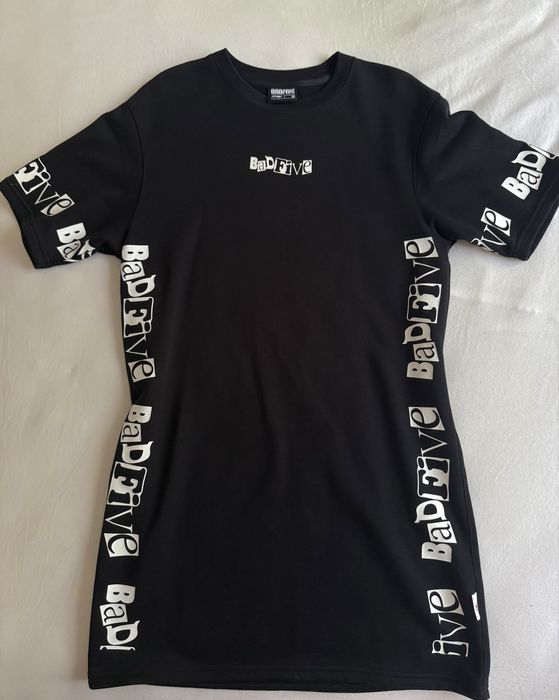 Платье Lining черное