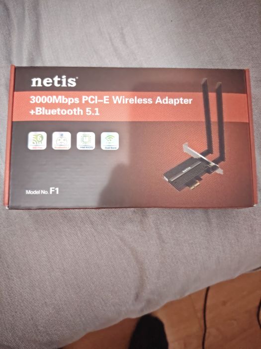 Новый wifi адаптер netis f1