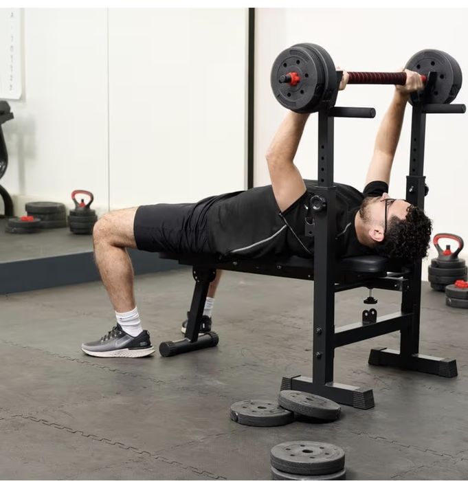 НОВО Лежанка за щанга  спорт в вкъщи