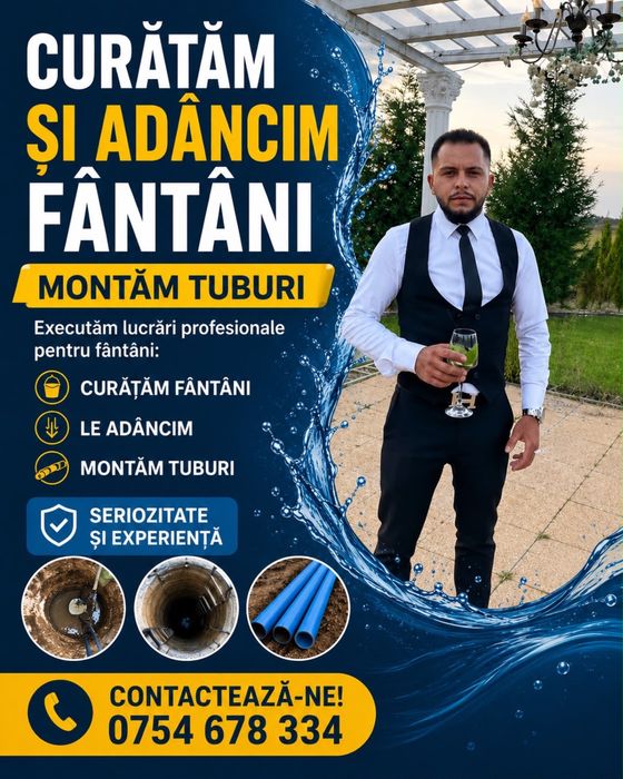 Curatat fantana sibiu