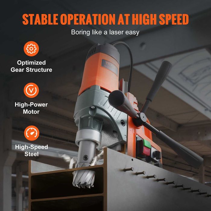 Bormasina magnetica cu viteza reglabila 2 sensuri si carote