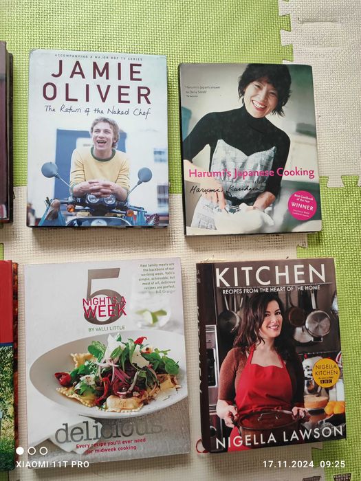 Книги на известни готвачи Г.Рамзи, Дж. Оливър