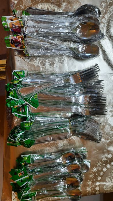 Алюминиевые ложки продам новые.