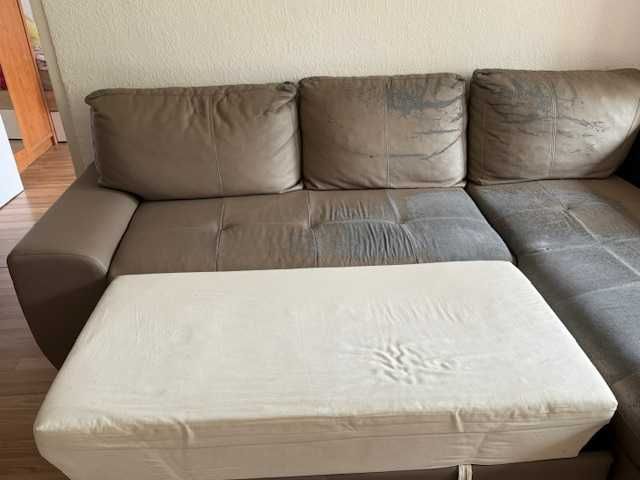 Разтегателен с ракла диван