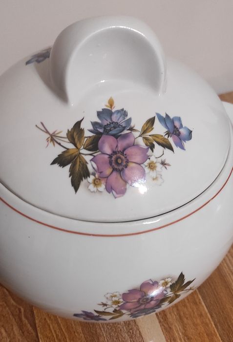 Ретро кана български порцелан и супник