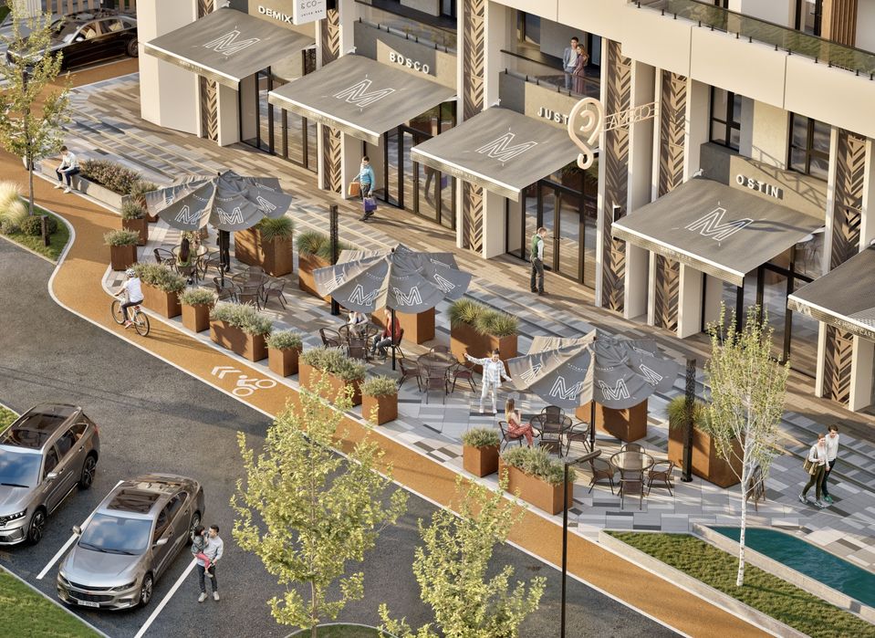 ЖК «Barxan Residence  1-к квартира 61.40 м2. г. Ташкент, (Чиланзар)