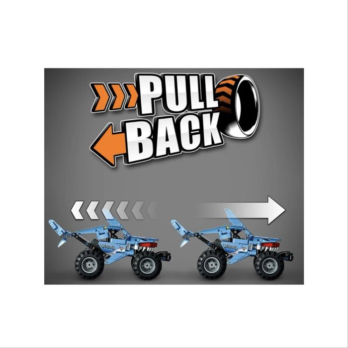 Конструктор LEGO Technic - Monster Jam Megalodon 2в1 (42134)