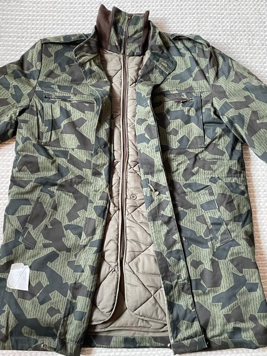 Военен камуфлаж БНА Яке и Панталон подлатени 188/116см