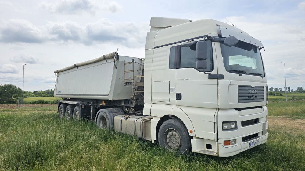 Man Tga 18.440 semiremorca Schmitz