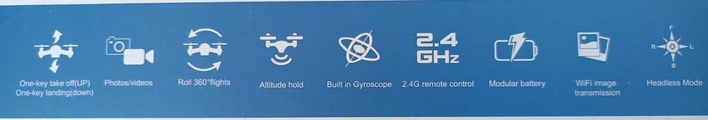 Дрон SMART FOLFING - сив цвят