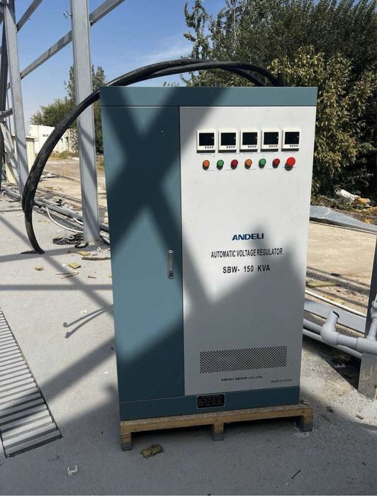 Стабилизатор напряжения модель SBW - 150 KVA. ANDELI 305-456 v
