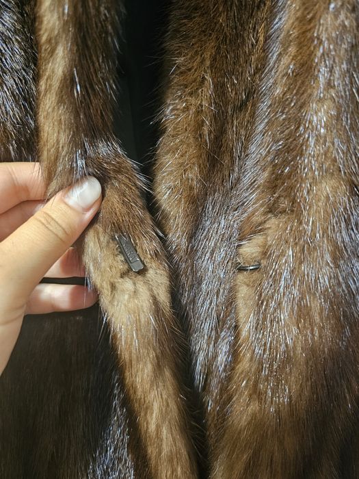 Haină de blană de nurcă