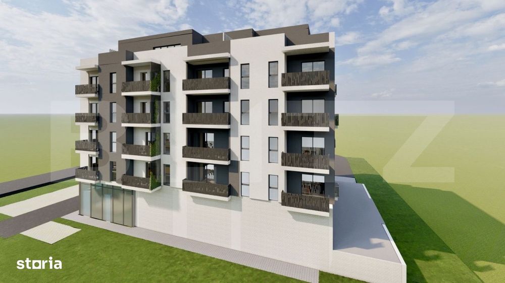 Apartament 2 camere, 56 mp, zona Mureseni