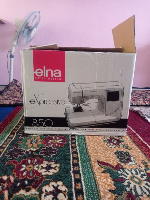 Elna vishipka kompyuter tikish mashinka