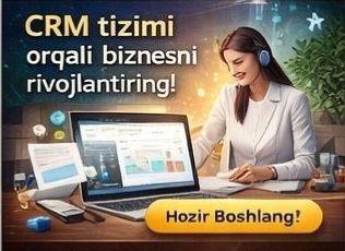 CRM sozlash xizmati