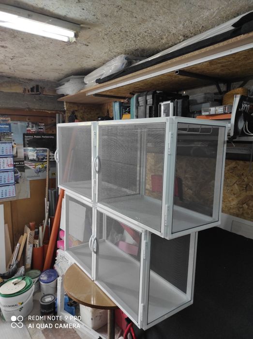 Естествена сушилня за мезета месо и риба