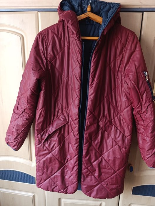 Турецкая двухсторонняя куртка весна/осень размер L