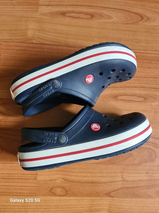 Slapi unisex Crocs Crocband, mărimea 33 - 34